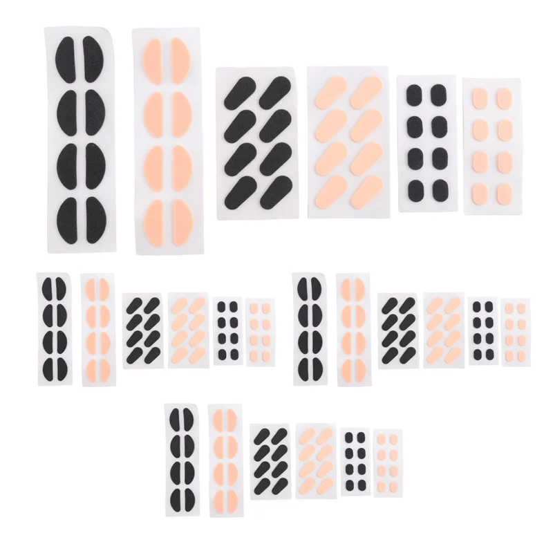 ABRS-1Set Glasses Nose Pads Soft Foam Self-Adhesive Sponge Anti-Slip Pads Eye Accessories For Sunglasses, Glasses, Kids Glasses
