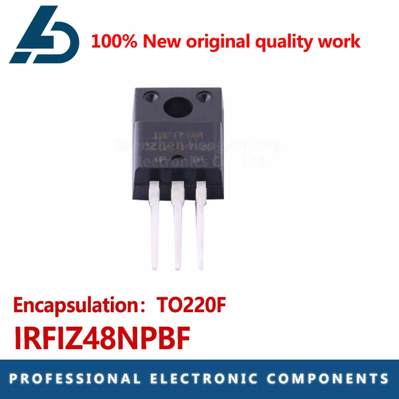 

10Pcs/Lot IRFIZ48N IRFIZ48NPBF TO-220F 55V 36A MOS Field-effect Transistor 100% Brand New Original Stock