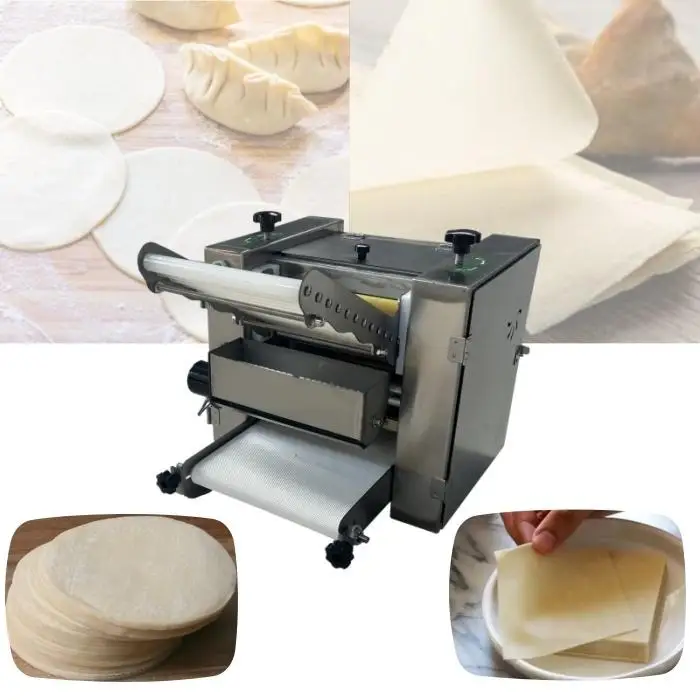Small Dough Press Molding Machine Dumpling Ravioli Wrapper Machine Hot Selling