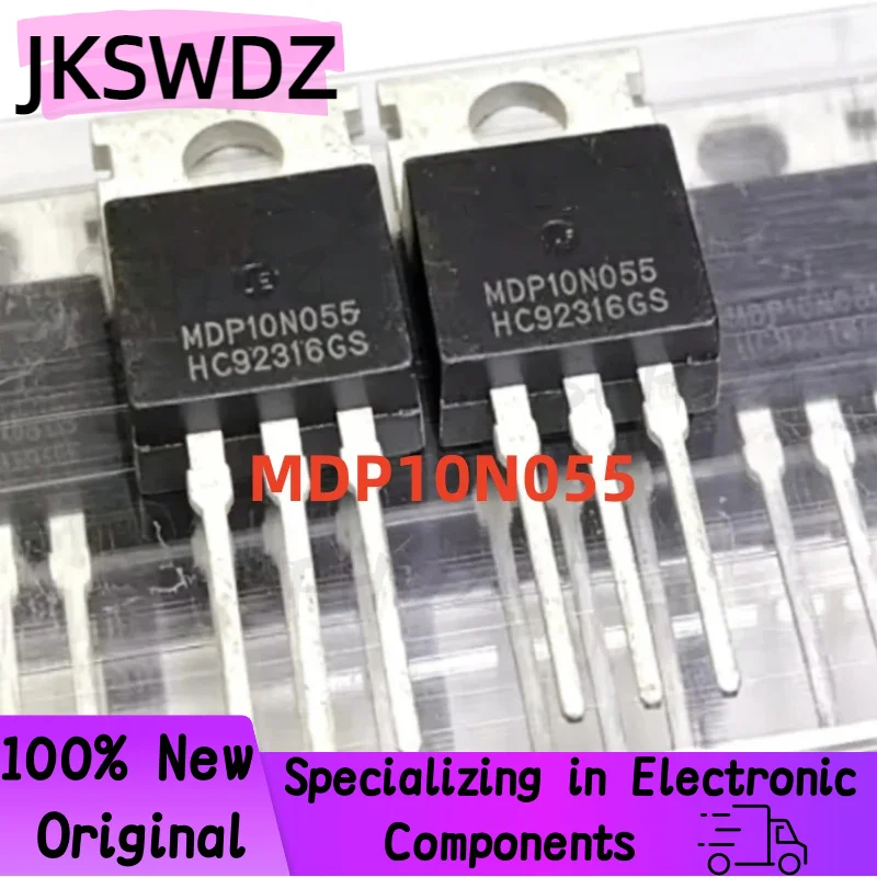 

10/20/30PCS 100% Brand New and High Quality MDP10N055 TO-220 120A 100V Controller Inverter MOS Tube IC In Stock Wholesale