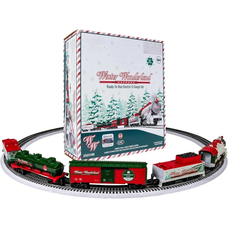 5.0 Electric O Gauge Train Set with Bluetooth & Remote One Color