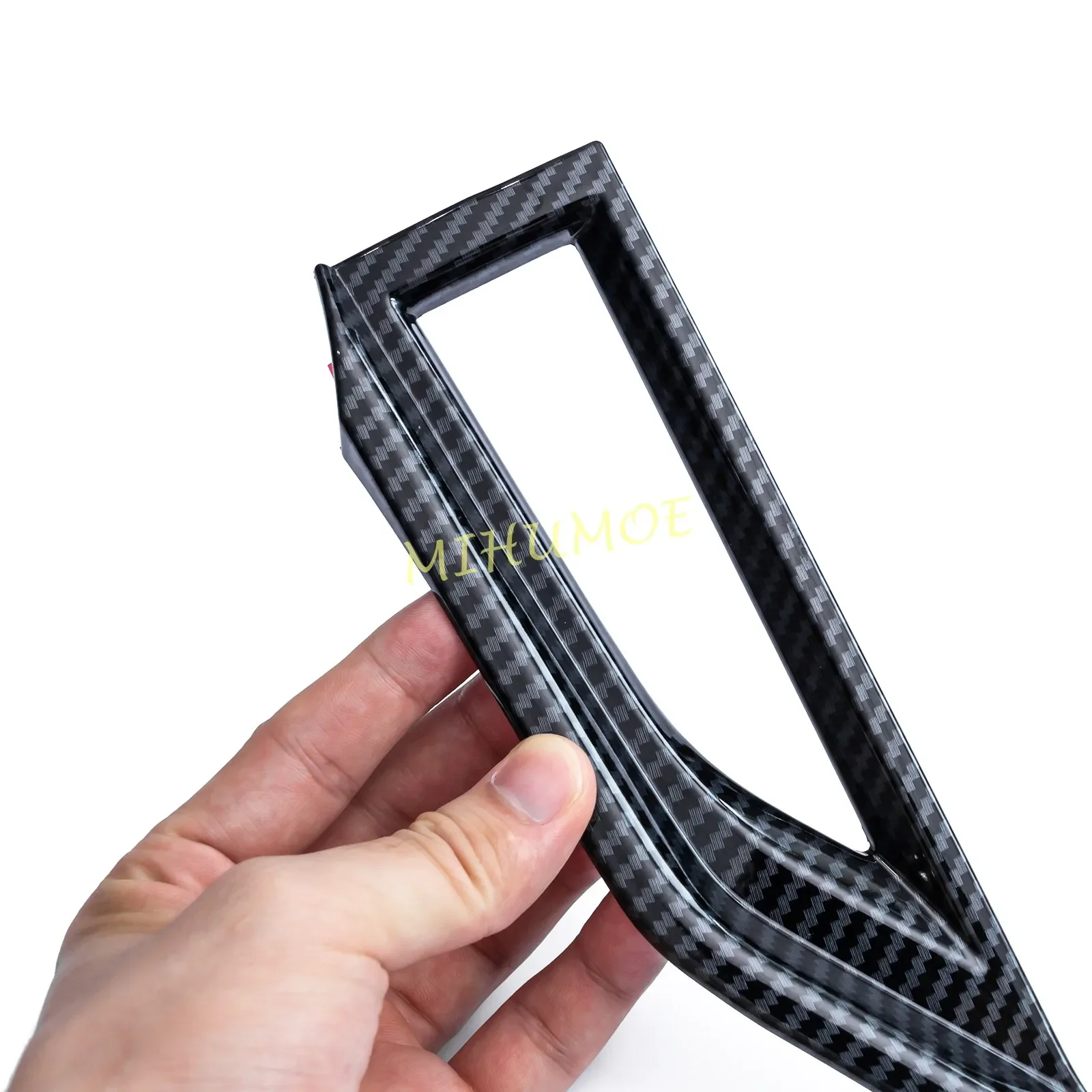 For Subaru Outback 2021 2022 Carbon Fiber Interior Center Console Dashboard Multimedia Screen Air Vent Cover Trims view 5