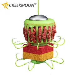 2Pcs/Set High Carbon Steel Barbed Fishing Hook for Fish Feeder Proof Hanging Explosion Hooks Bait Japan Plastic Box Packing