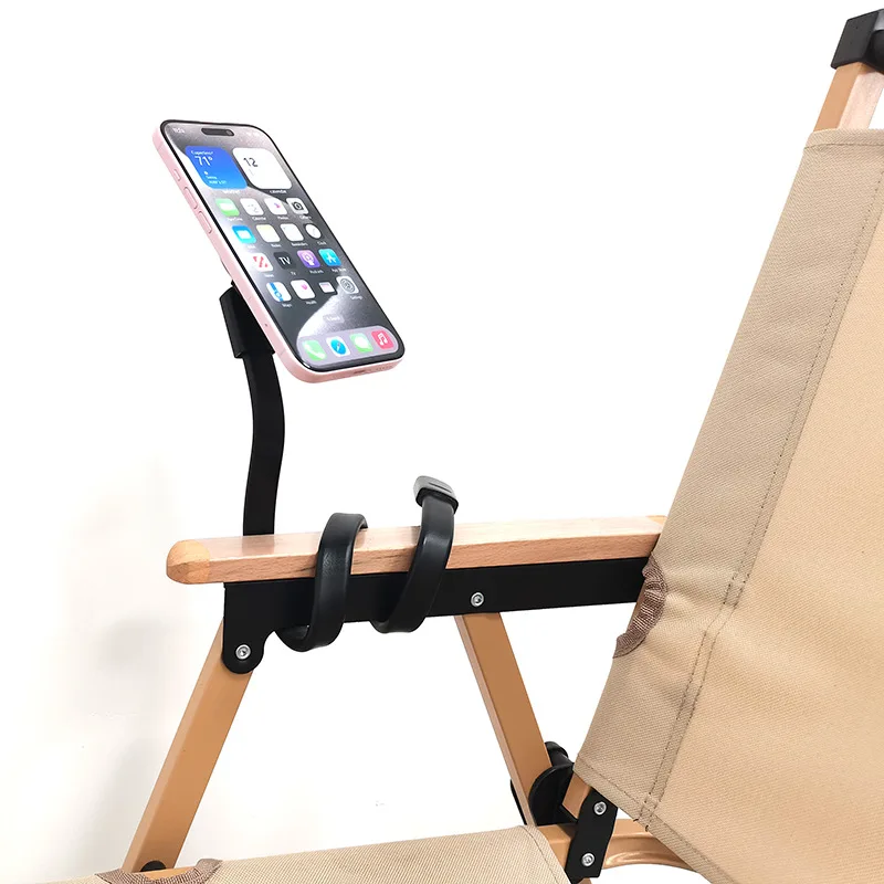 Suporte de telefone magnético flexível para iPhone 16 pro Suporte de carregamento sem fio ajustável de 360 graus com Magsafe compatível