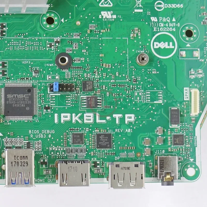 Optiplex 7450 main board IPKBL-TP X63NF P2Y2K