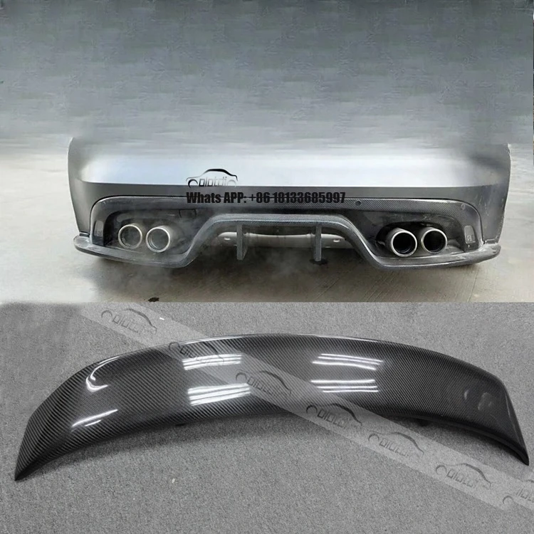 

GT Style Carbon Fiber Boot Lip Rear Trunk Lip Tail Wing High Kick Spoiler for Jaguar F-type 2013-2017