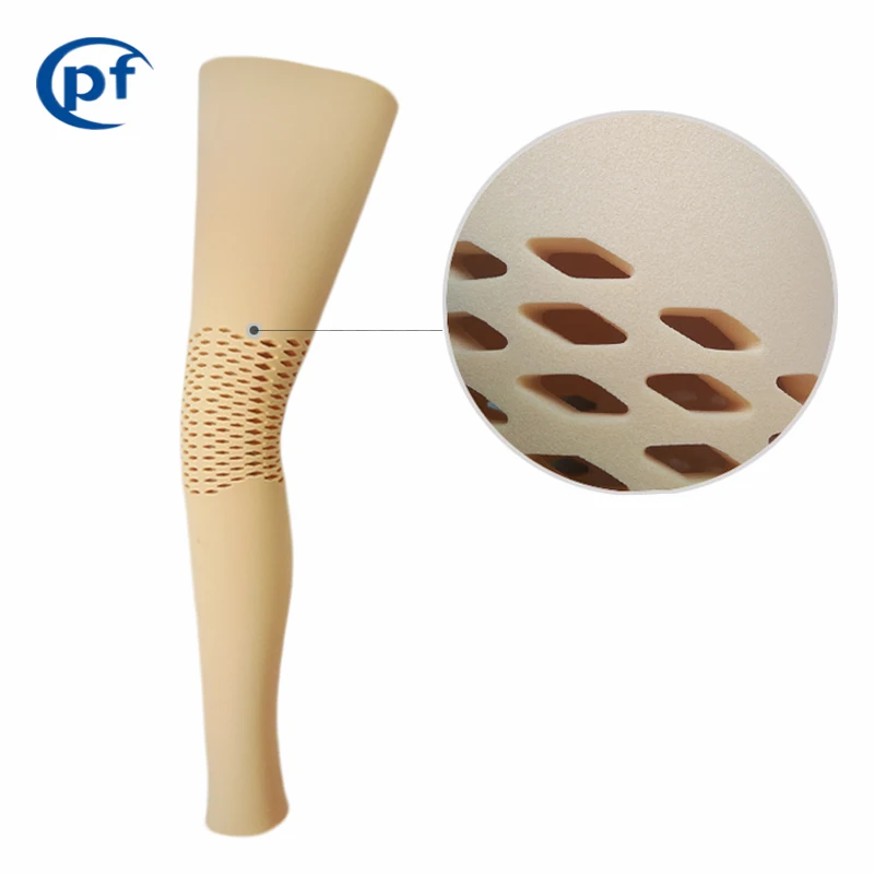 غطاء إسفنجي لمستحضرات التجميل AK (مقاوم للماء) للأطراف الاصطناعية للساق الصناعية