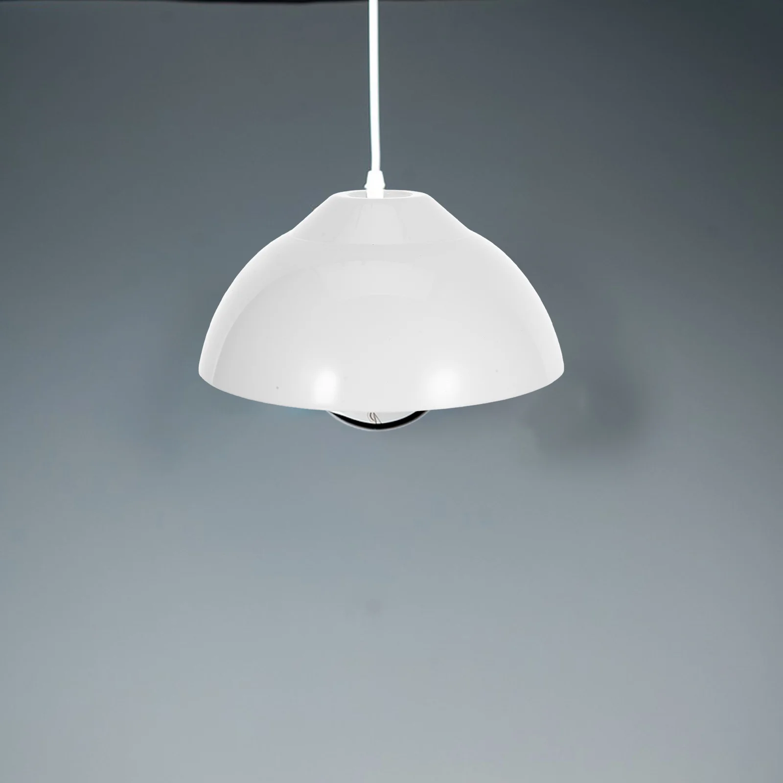 

Plastic Lamp Shade E27 Lampshade 245mm Replacement Pendant Light Shade for Bedroom Living Room Ceiling Light Fixture