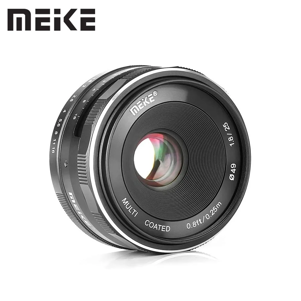 

Meike 25mm f1.8 Wide Angle Manual Focus Lens for Fujifilm X Mount X-A1 X-A10 X-A2 X-A3 X-M1 XM2 X-T1 X-T3 X-T10 X-T2 X-T20 X-T30