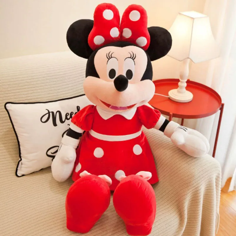 @@ Disney Mickey Mouse Minnie Plush Dolls Animal Stuffed Toys Birthday gift Christmas Gift for Kids Cute Mickey Minnie Presents