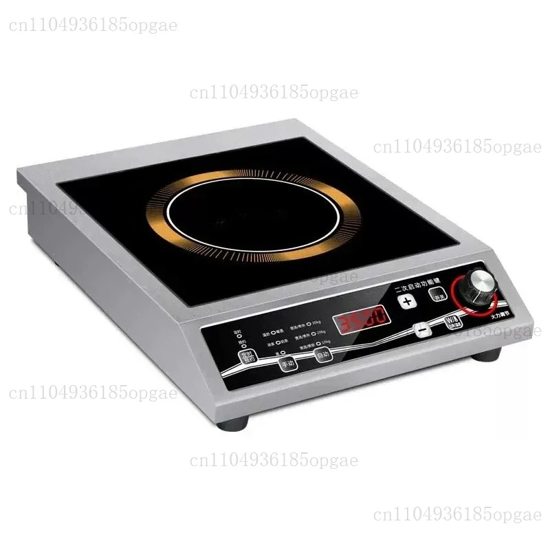 Button Control Maximum Load-bearing 50KG Black Crystal Panel YS-3505 3500W High-power Single-head Induction Cooker