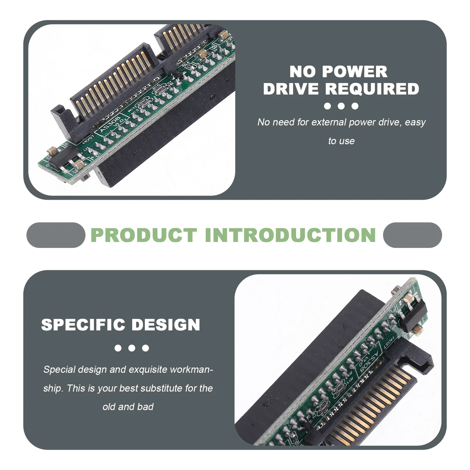 

To 44Pin Adapter 2.5-Inch Hard Drive Interface Converter For Computer Part Conversion Cable Compatible