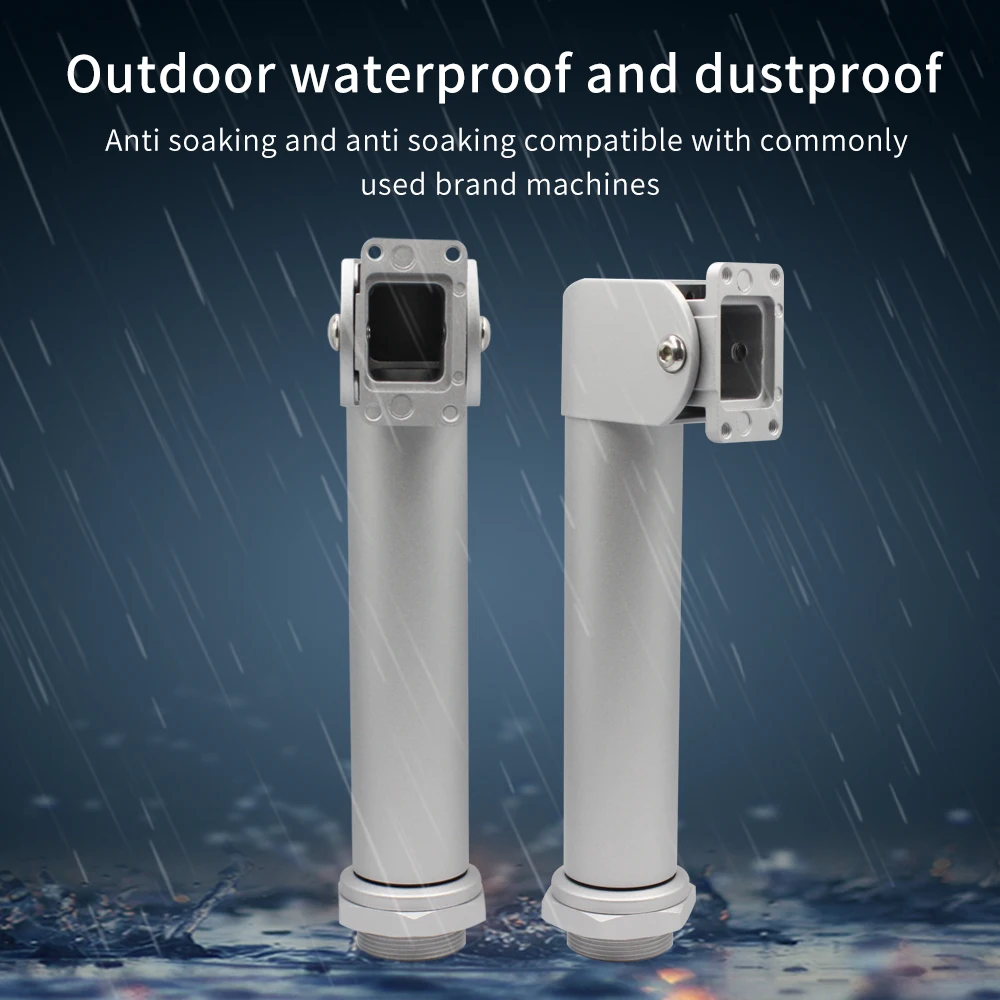 Waterproof Stand Bracket for Face Recognition Access Control Aluminum Holder Taper Type Stand Barrier Gate Control Accessory
