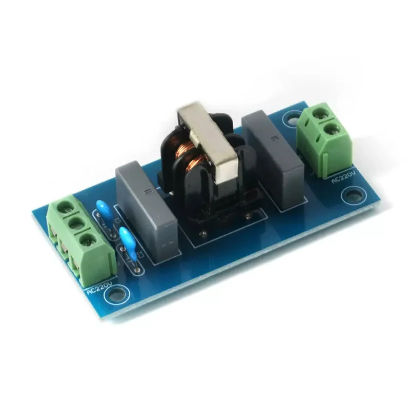 Stlxy EMI Filter Sound Booster Filter Socket 220V 2A EMI Filter Module Power Board