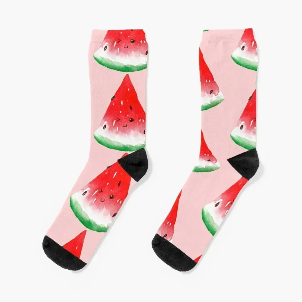 

Cute Watermelon Socks halloween colored retro Men's Boy Child Socks Women's