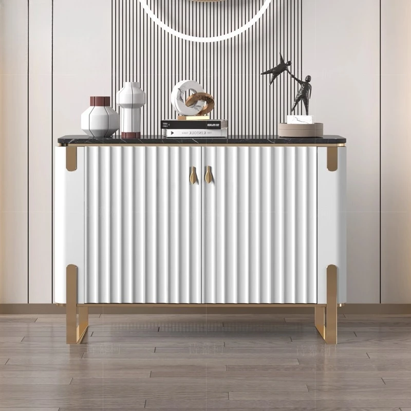 

Light luxury dining side cabinet Modern simple living room Italian minimalist designer decorative cabinet Entry porch cabinet ma