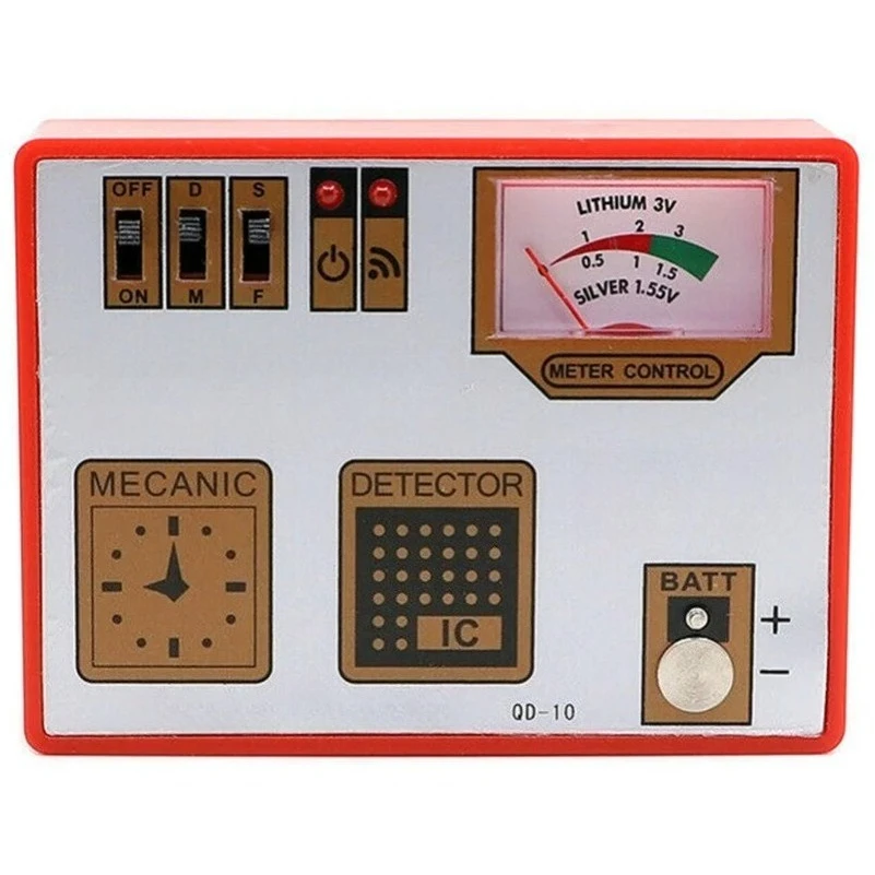 

QD-10 Demagnetization/Battery Measure/Pulse/Quartz Tester Machine Watch Tool for Detecting Battery Capacity
