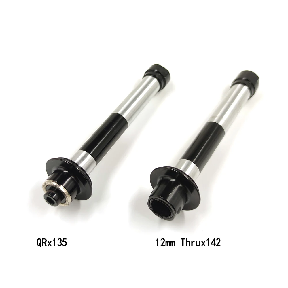 Novatec D792SB 6 Bolts Disc Rear Hub Replaced QRx135 10mm thrux135 12x135 TA through Axle Shaft Replacement Conversion Kits