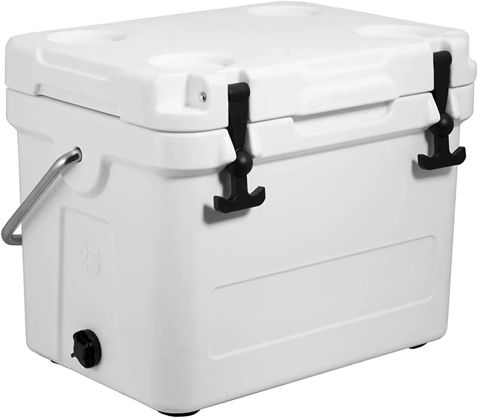 Cooler Premium Everyday Use Insulated Rotomolded Cooler, Small Ice Chest for Tight Spaces, Soccer Games, & Tailgates