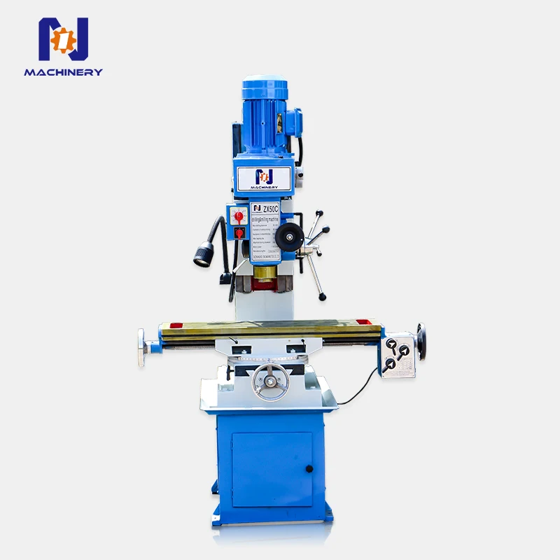 Factory Direct Sales Zx50c Milling Machine Multifunctional Milling And Drilling Machine Mill Drill