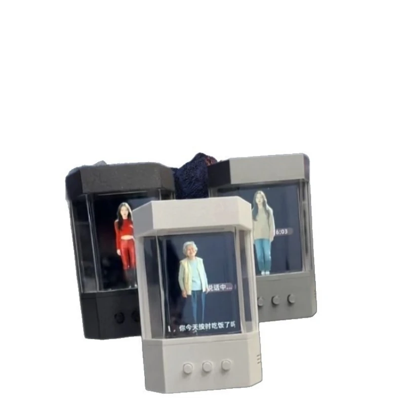 AI desktop, intelligent holographic 3D projection, cabin interactive chat