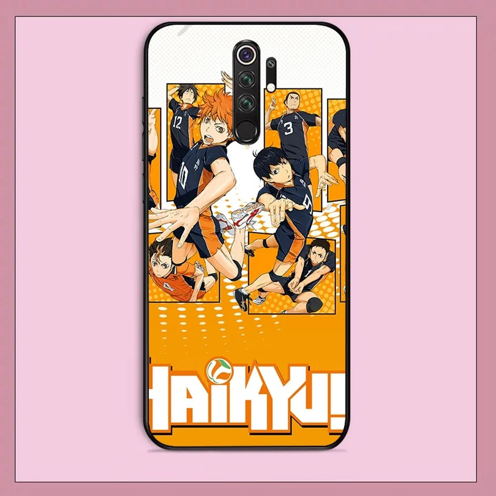 H-Haikyu Phone Case For Redmi Note 4 X 5 A 6 7 8 T 9 9S 10 11 11S 11Epro Poco M3 pro