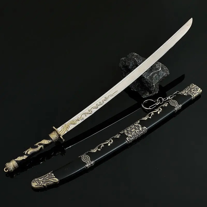Ancient Chinese blade , ’admiration‘ Full Metal Craft Ornaments Model  (30cm length)