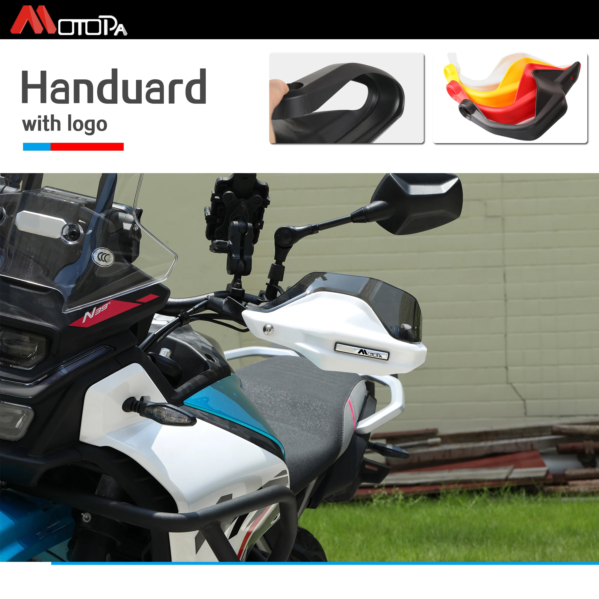 Nieuw Met Logo Cfmoto Motorfiets Handguards Voor Cfmoto 400MT 650MT Motorfiets Accessoires Stuur Hand Guards Protectors