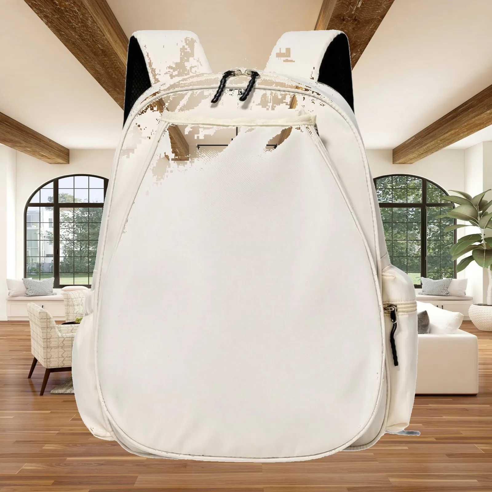 Industrial Rucksack Gym Bag for Basketball Volleyball Training with Top Handle Storage