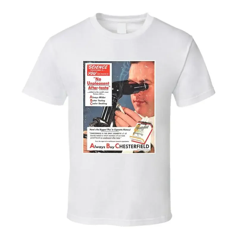 Always Buy Chesterfield Vintage Cigarette Ad T Shirt