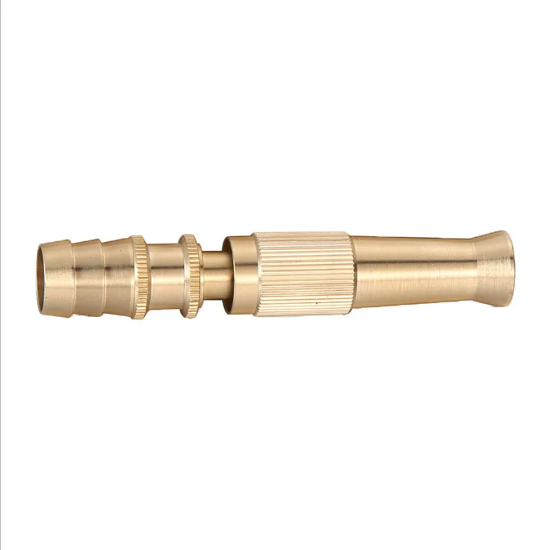 4 Water Distribution Pipe Connection Copper Straight Spray Gun Car Wash Tool Straight Line Copper Spray Gun Car Washing WaterGun