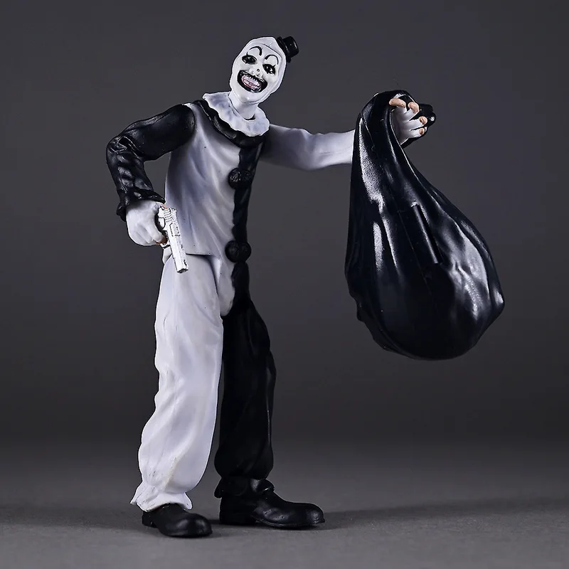 

Коллекционная фигурка клоуна из фильма Terrifier с подвижными суставами, с оружием и аксессуарами, в наличии для коллекции фанатов хорроров