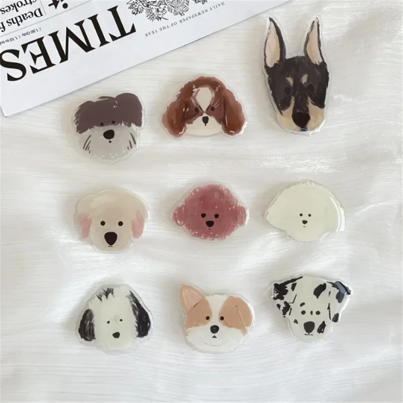 Cute Cartoon Dog Mobile Phone Holder Grip Tok Stands Ring Expanding Holder Finger Bracket Base Stand Phone Accessories Bracket