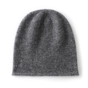 2026 Winter Unisex 100 Cashmere Hats Outdoor Casual Keep Warm Solid Color Cashmere…