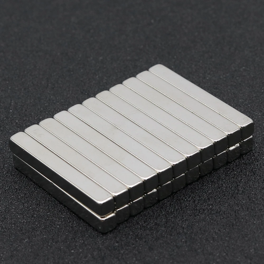 2/5/10/20/50Pcs Block Magnet 40x5x5 Neodymium Magnet N35 40mm x 5mm x 5mm Permanent NdFeB Super Strong Powerful Magnets