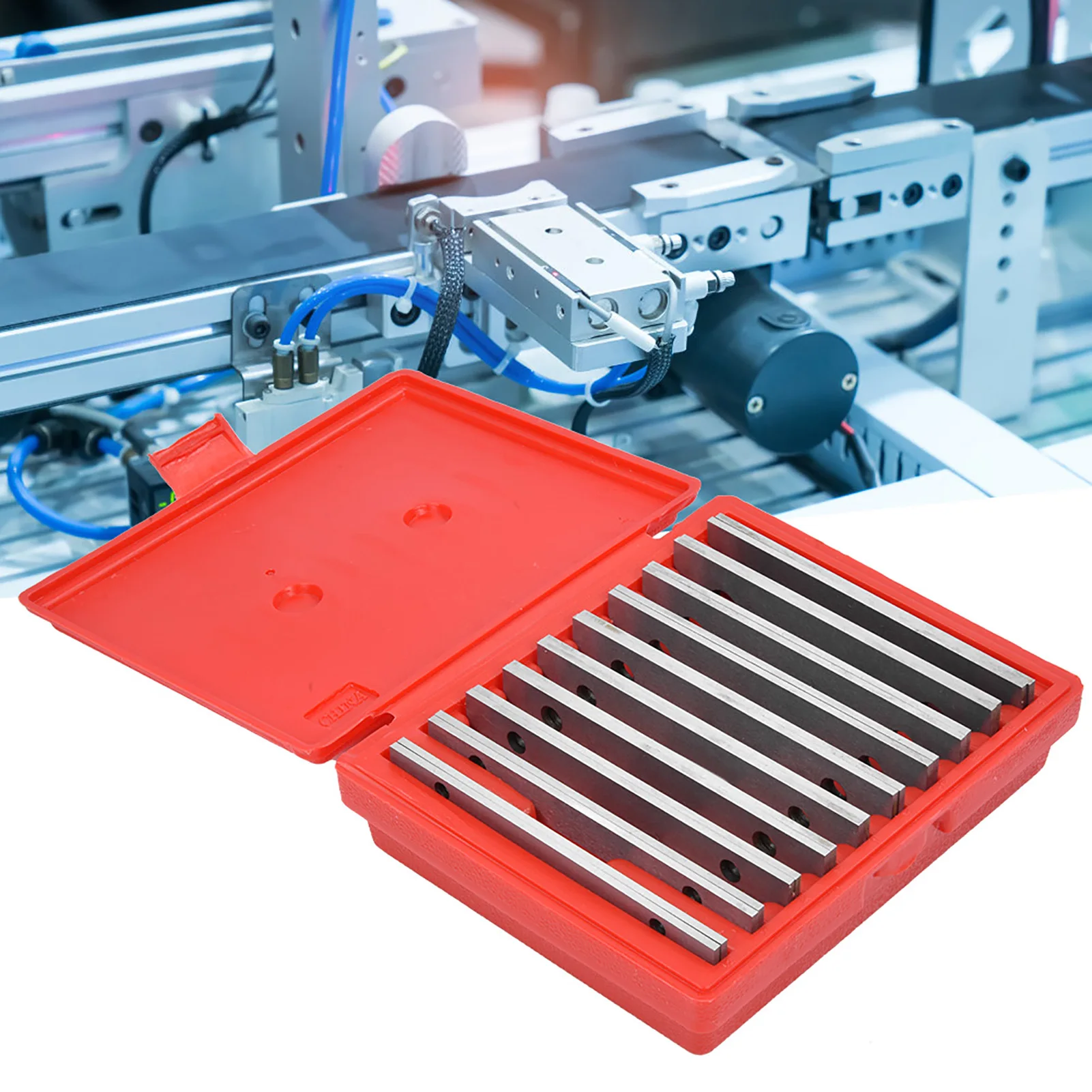 

Adjustable Parallel Block 10 pairs Parallel Blocks Adjustable 0.0005 Accuracy 1/8inch Steel Parallel Set Hardened Parallel Set