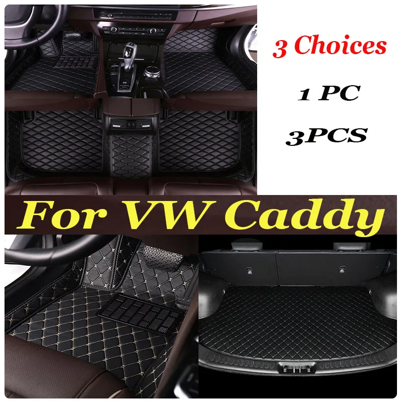 

Car Mats For VW VW Caddy 2K 2015~2019 Waterproof Accesorios Para Auto Car Floor Mats Tapetes Para Carro Car Accessories