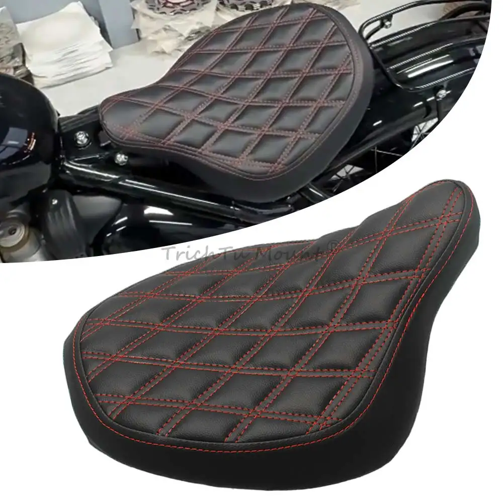 

Motorcycle Front Driver Solo Seat compatible For Triumph Bonneville Bobber 2017 2018 2019 2020 2021 2022 2023 2024 2025