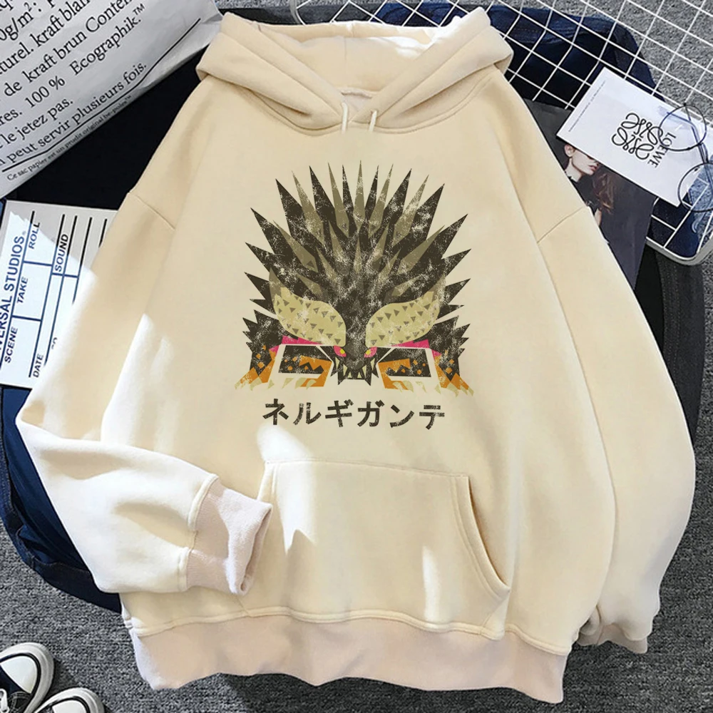 Monster Hunter hoodies women vintage streetwear clothes Hooded Shirt women long sleeve top Hooded Shirt