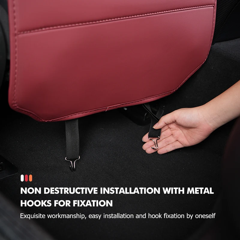Car Seat Child Anti-kick Storage Bag Mat Accessories Universal For Mercedes Benz W124 W203 VITO Sprinter Viano V-Class R-Class view 3