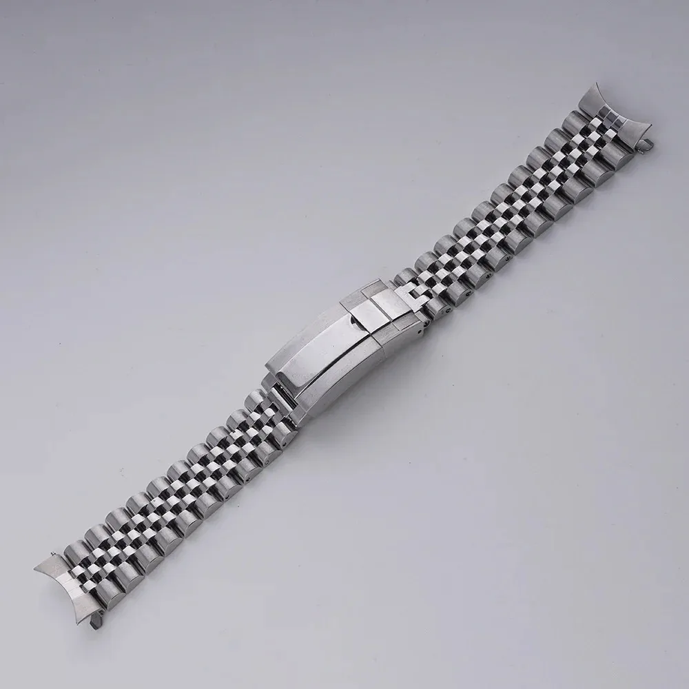 BN0168-06L (44mm) - 20mm Jubilee Bracelet Watch Band Strap, Rolamy Compatible, Oyster Clasp For Citizen Eco-Drive Promaster
