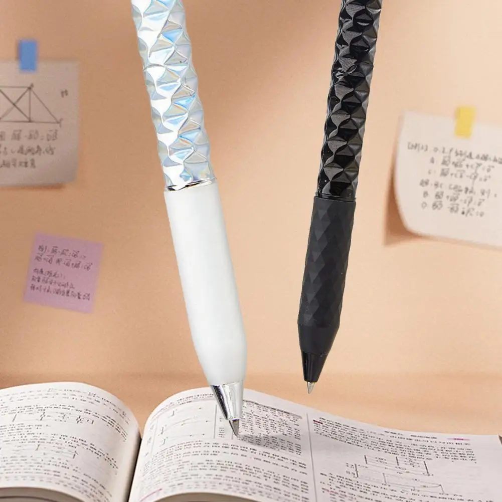 Creative Shape Shifting Geometric Pen Retractable Deformation Crinkle Pen for Students School Writing Drawing Stationery