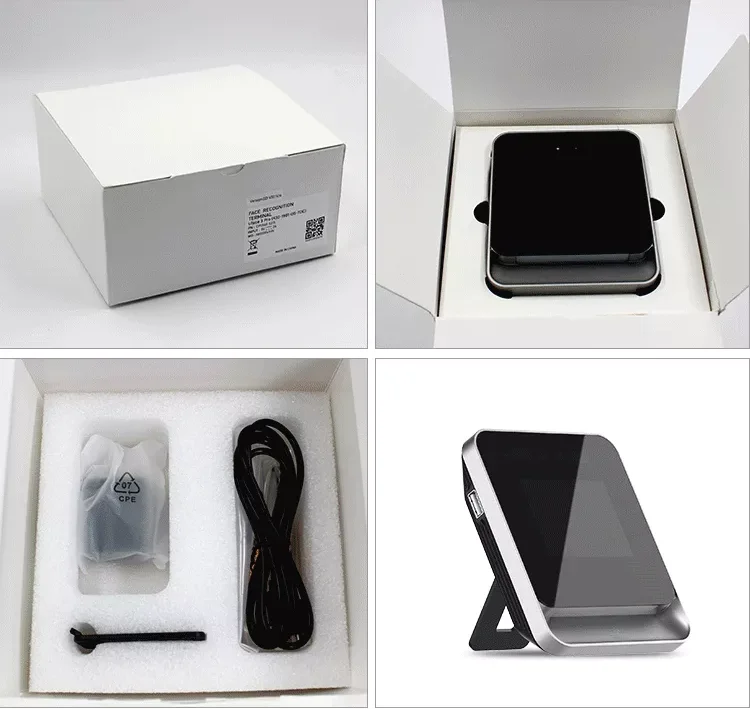 Face Recognition Access Control com RFID e MF Reader, Cheap Touch Screen Server, 8 in, Cheap, Face Time Attication, Servidor