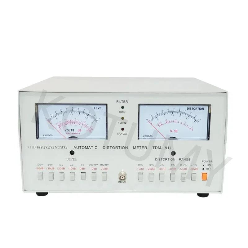 0.01%~30% Automatic Audio Distortion Meter 100mV~100V Electrical Level Tester Detection Signal Waveform Purity Tester