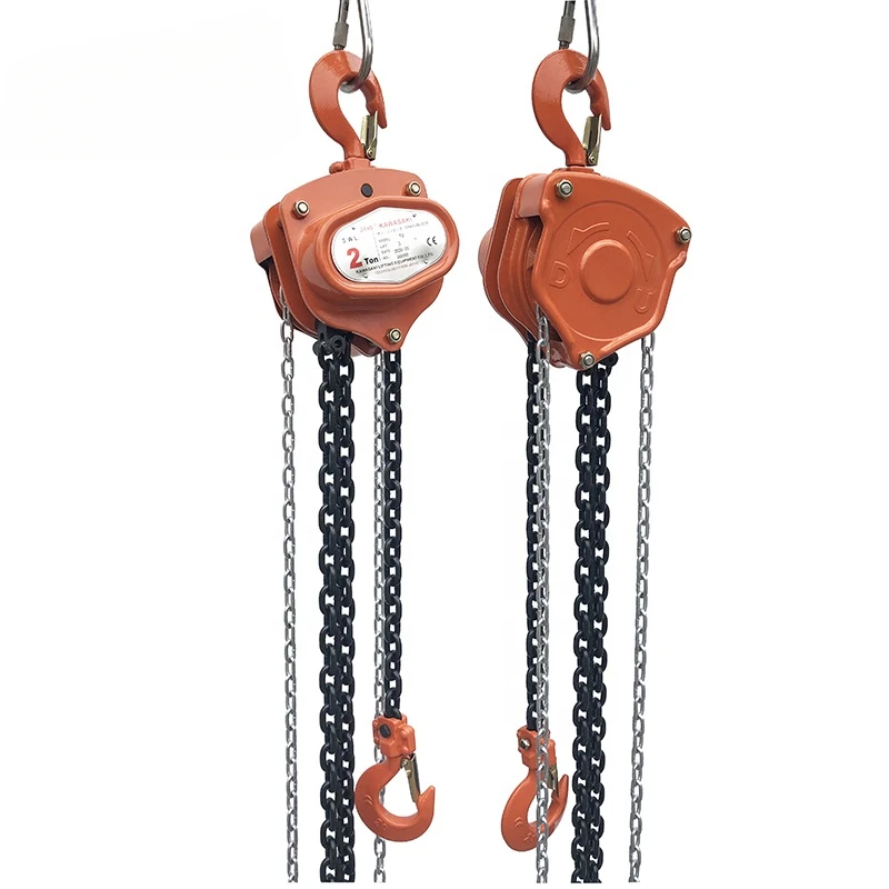 High Quality Kawasaki Chain Pully Block Ce Standard Hand Chain Block 12 Hot Product 2019 Provided Gear Hand Chain Hoist 5 Ton