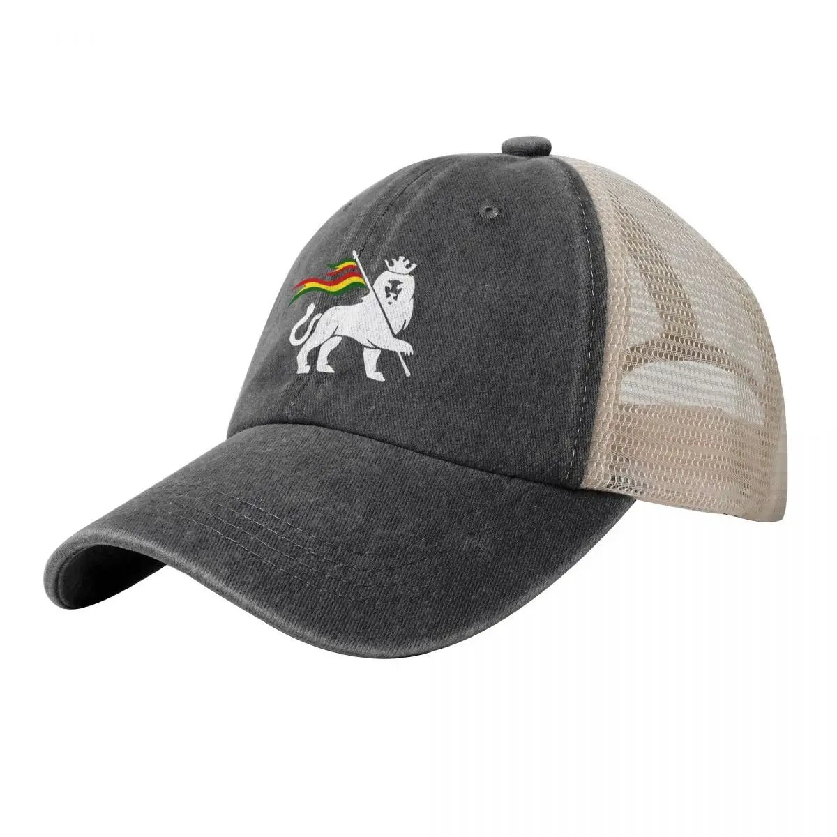 

Fashion Unisex Rastafari Rasta Lion Cowboy Mesh Baseball Cap