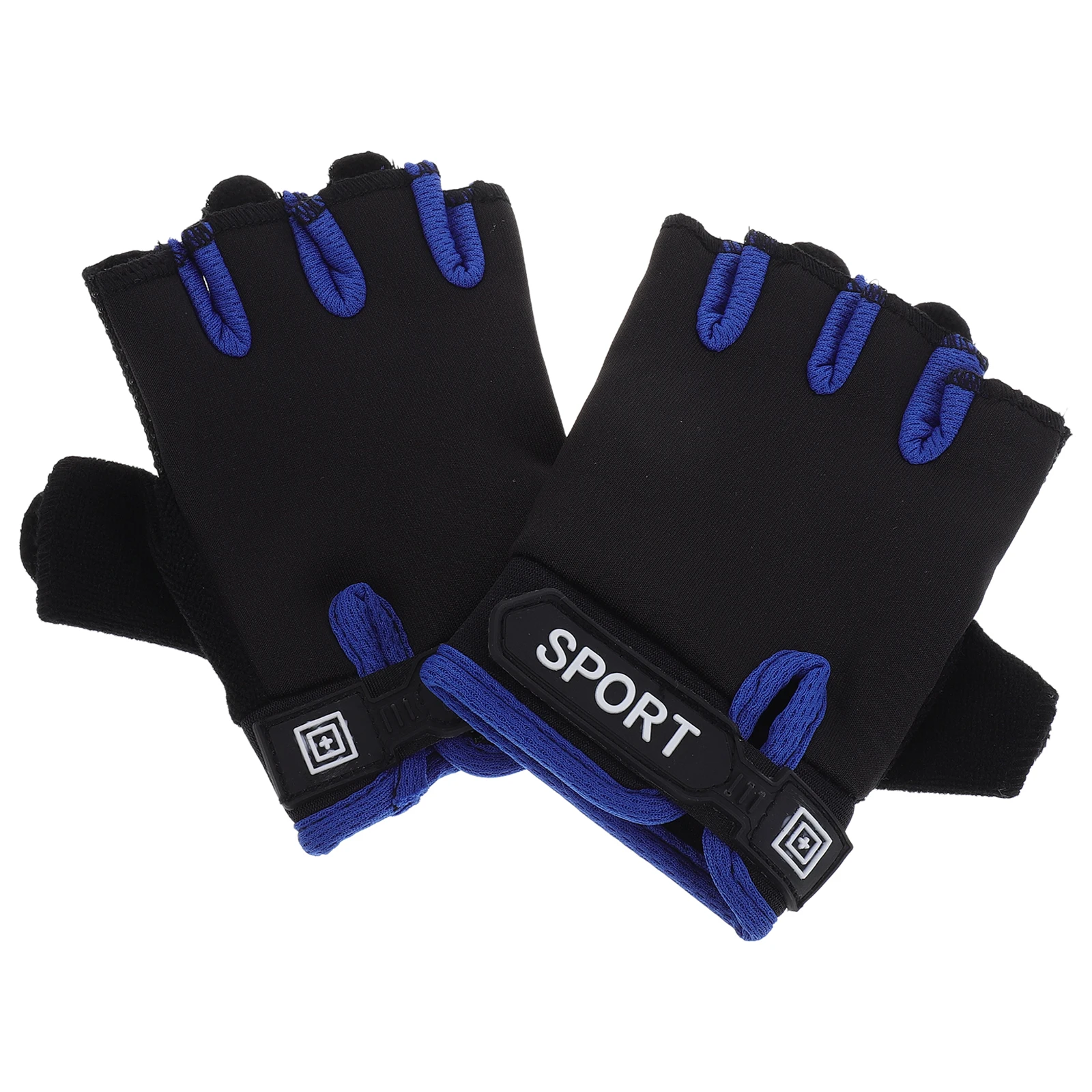 

1Pair Kids Half Finger Sports Gloves Anti Slip Cycling Gloves for Balance Bike Roller Skating Boys Girls Breathable Comfortable