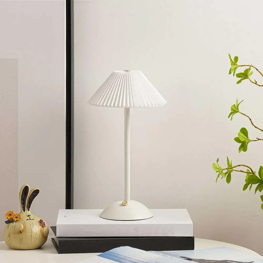 Cozy Atmosphere Table Lamp Modern Nordic Style Led Desk Lamp with Dimmable Soft Glow Stable Base Usb Charging Bedside for A