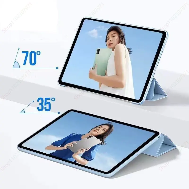 Чехол для Xiaomi Redmi Pad 10,61 дюйма выпущенный 2022 Xiaomi Pad 6 pro 11 2023, тонкий легкий мягкий чехол, автоматический режим сна и пробуждения