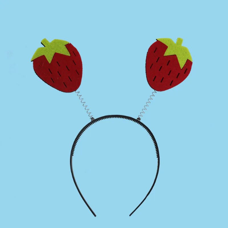 

Cartoon Butterfly Fruits Crab Hairwear Girls Hair Hairbands Birthday Party Headbands Cosplay Halloween Christmas
